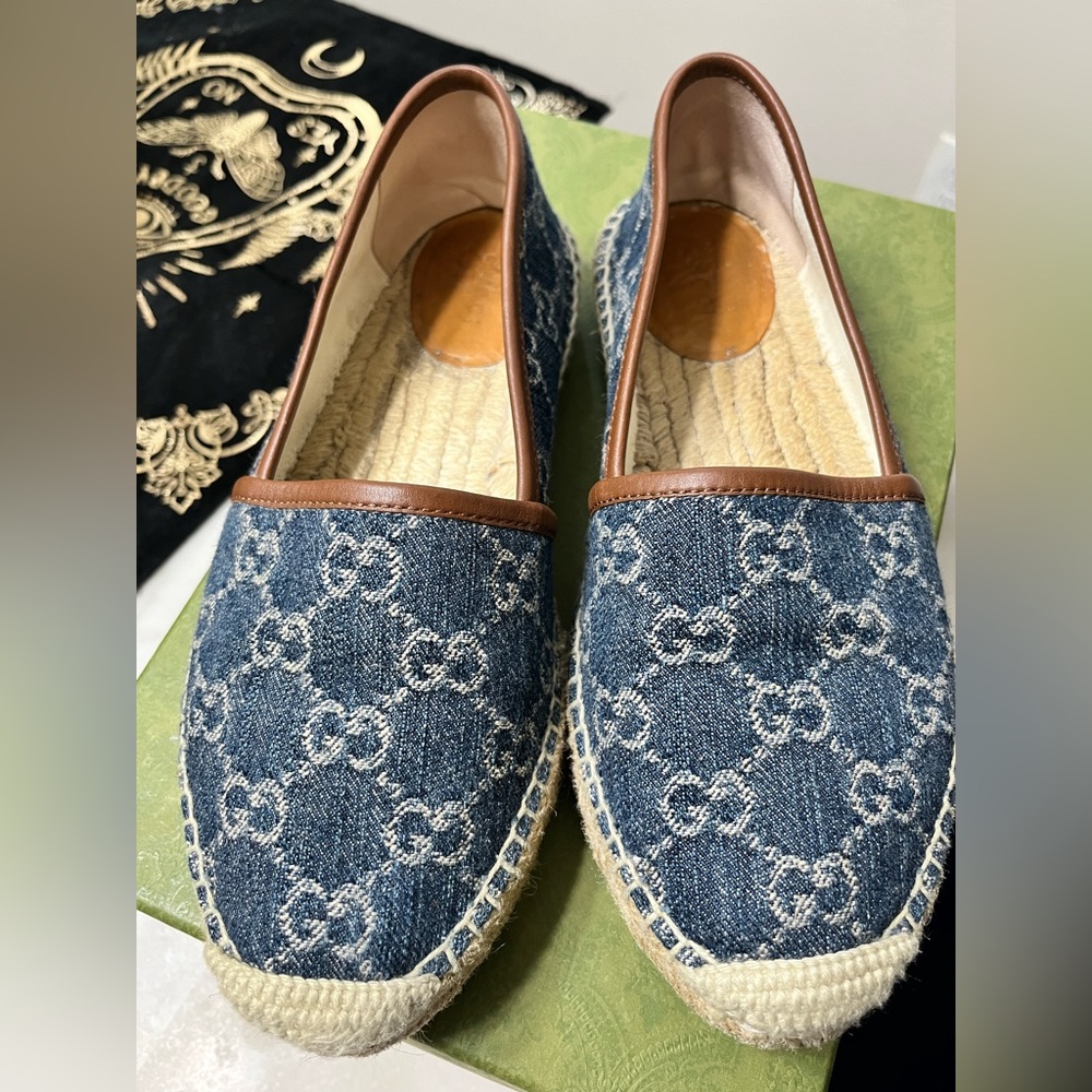 Gucci jacquard espadrilles